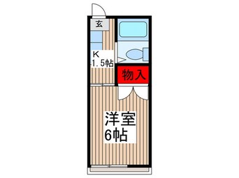 間取図 メゾン銀鈴