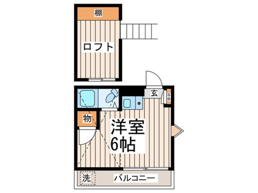 間取図 パ－ルハイツ