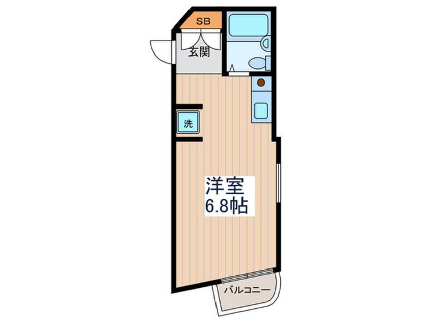 間取図 サニ－サイド弐番館