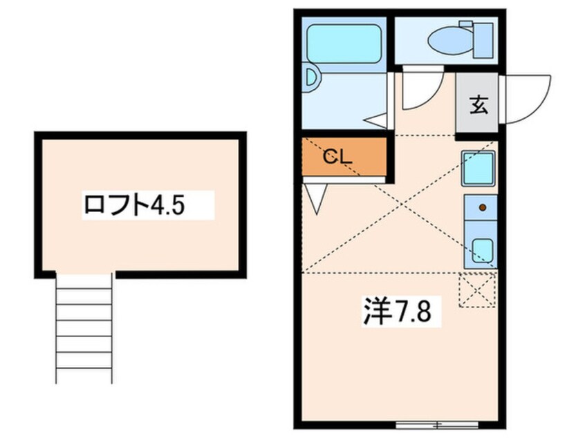 間取図 Ｌ‘Ａｒｇｅ橋本