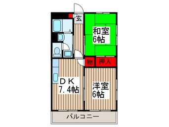 間取図 ローマンローズ