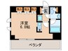 コンフォリア大山 1Rの間取り
