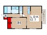 プラチナパレス 1LDKの間取り