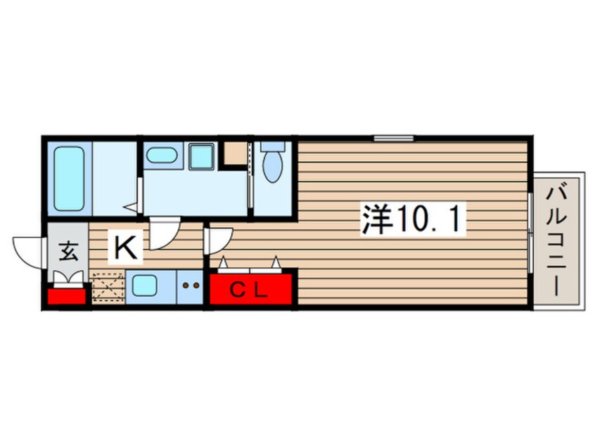 間取図 プラチナパレス