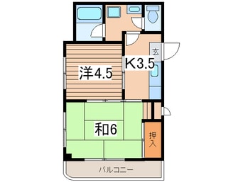 間取図 浜屋センタービル