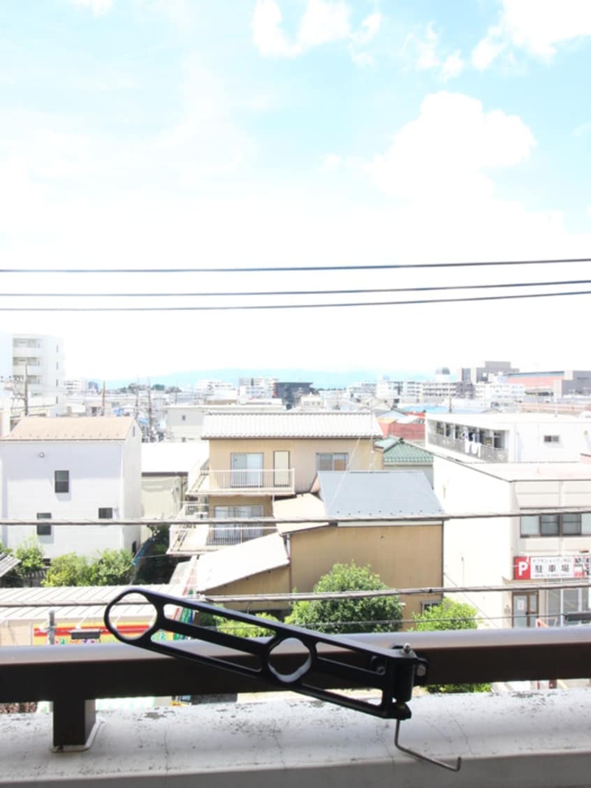 室内からの展望 浜屋センタービル