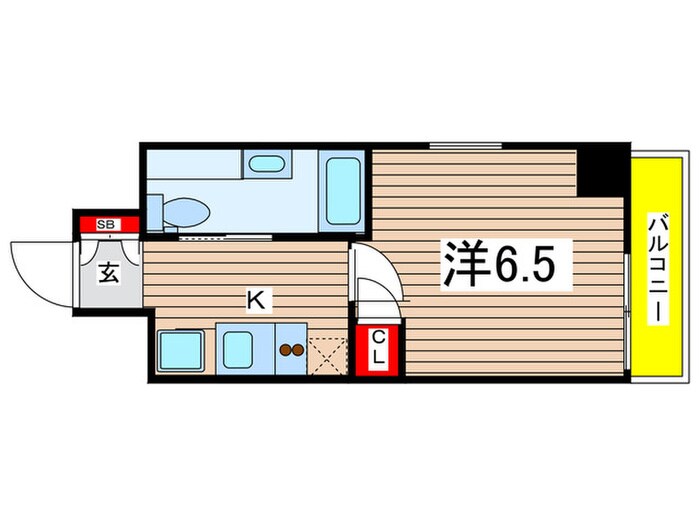 間取り図 リヴシティ大島イースト(404)