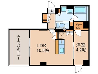 間取図 クロスレジデンス高田馬場