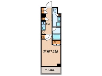 間取図 クロスレジデンス高田馬場