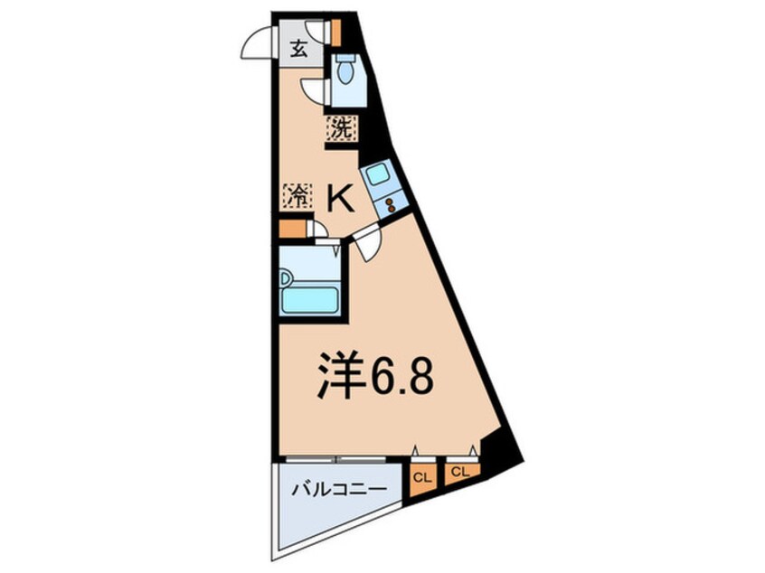 間取図 グランヴァン新大塚（303）