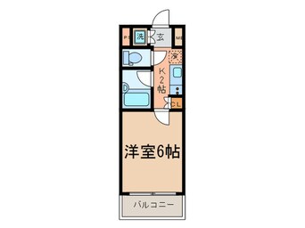 間取図 ル－ブル小石川弐番館（１０４）