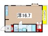 ドミ－ル鎌倉Ⅲ 1Rの間取り