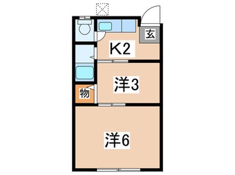 間取図 海楽荘