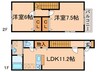 エクセル樹 2LDKの間取り