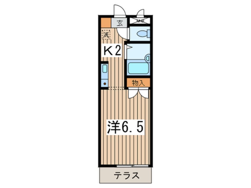 間取図 メゾンエスポワ－ル