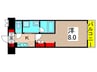 ベルシード綾瀬駅前（202） 1Kの間取り