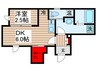 グローリオシェルト門前仲町Ⅱ 1DKの間取り