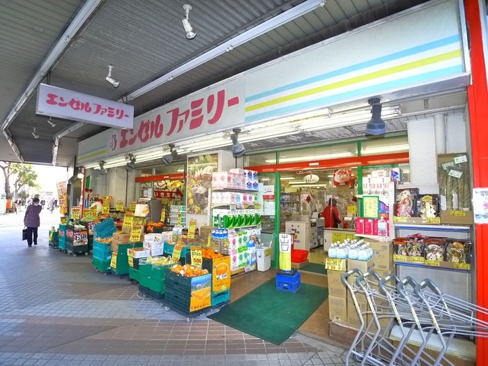エンゼルファミリー(スーパー)まで407m グローリオシェルト門前仲町Ⅱ