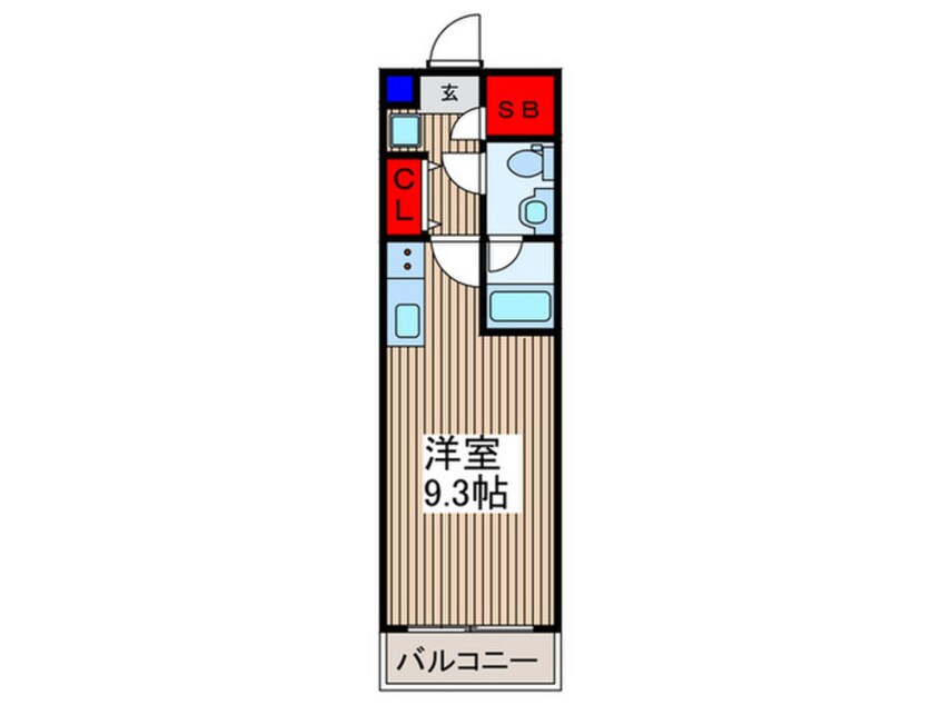 間取図 ドミール所沢Ｖ