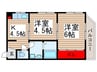 パルハイツ 2Kの間取り