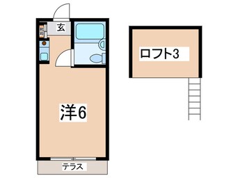 間取図 あっぷるはうすルルドⅠ