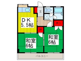 間取図 坂井マンション２