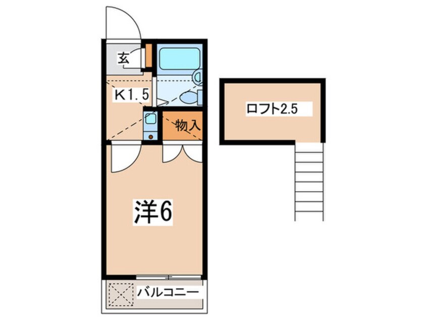 間取図 オーパスⅠ