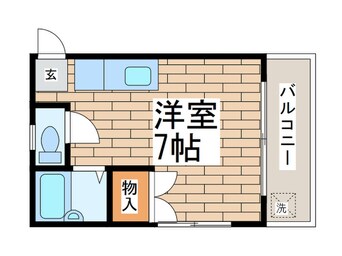 間取図 シャト－翠が丘Ⅰ