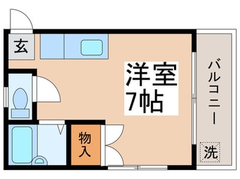 間取図 シャト－翠が丘Ⅰ