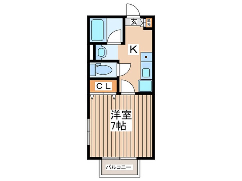 間取図 インフィールドⅡ