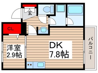間取図 ＩＫＩ新八柱