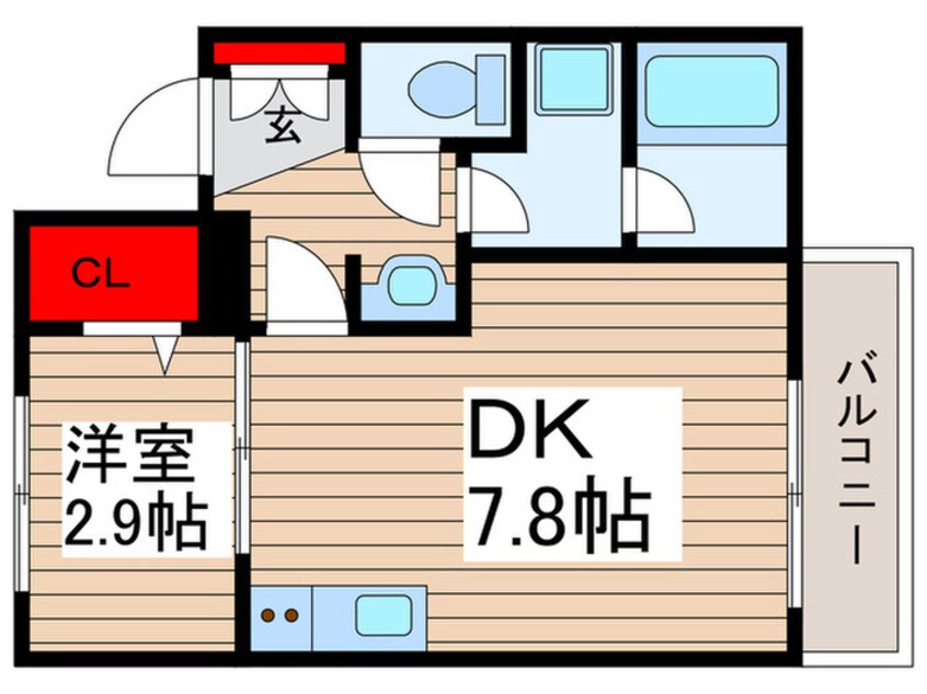 間取図 ＩＫＩ新八柱