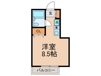 間取図 ハイツ玉川