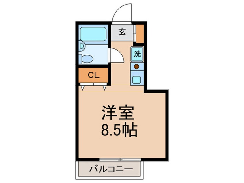 間取図 ハイツ玉川