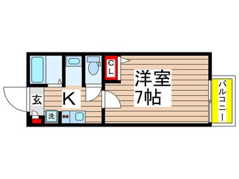 間取図 仮)和良比新築アパート