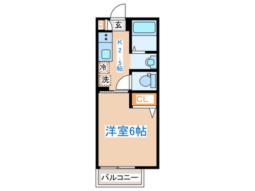 間取図 シャ－メゾン幡ヶ谷