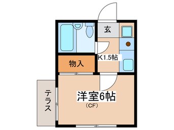 間取図 ベルメゾン秦野