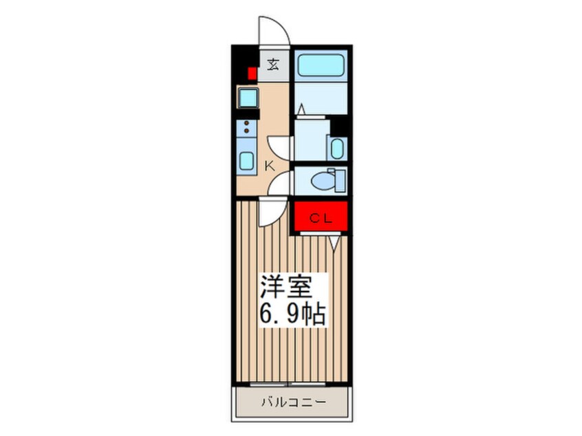 間取図 リブリ・グレーヌ