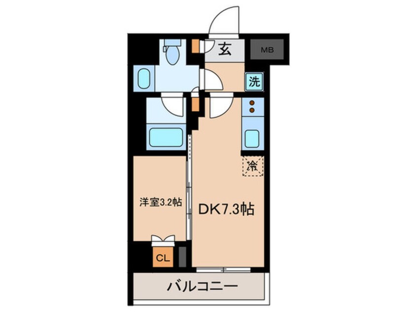 間取図 パークアクシス文京本郷