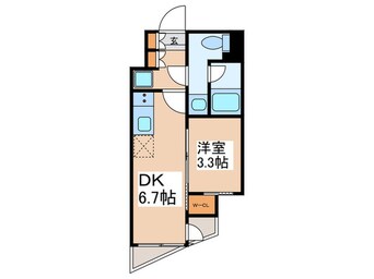 間取図 ルフォンプログレ田原町