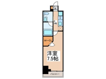 間取図 ルフォンプログレ田原町