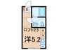 ブライティア横浜鶴見 1Rの間取り