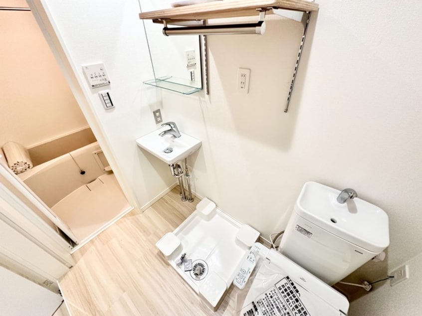 洗濯機置場 kissa