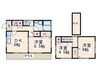 吉浜邸 3DKの間取り