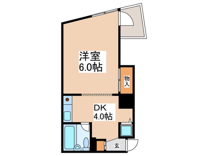 間取り図 ロイヤルコ－ポ