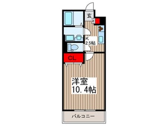 間取図 マイト　カジヤ