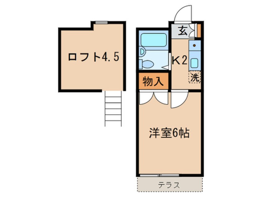 間取図 アルテせき