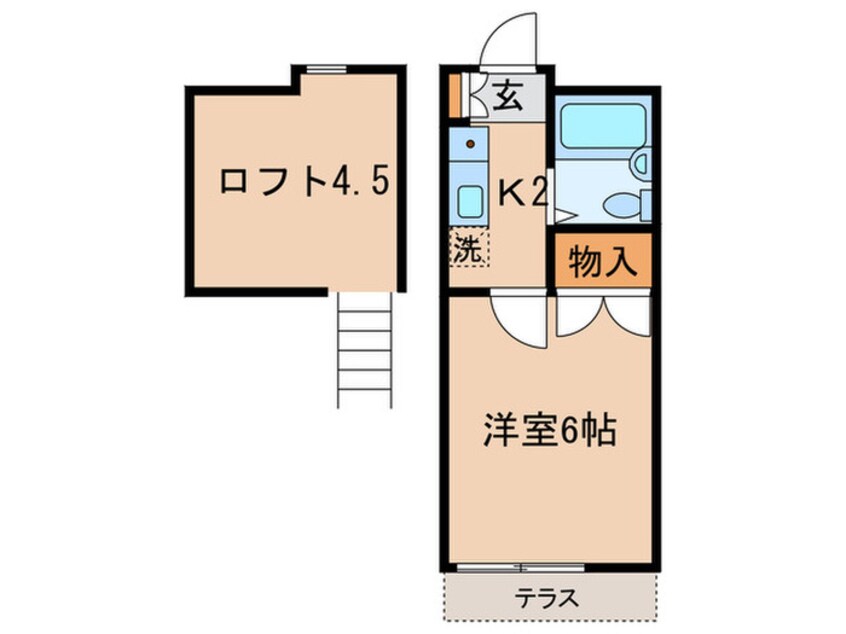 間取図 アルテせき