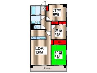 間取図 ヒルズ神明の木