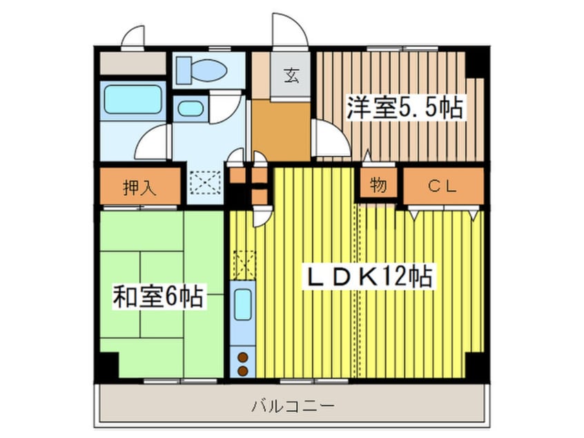 間取図 Ｊロードハイム